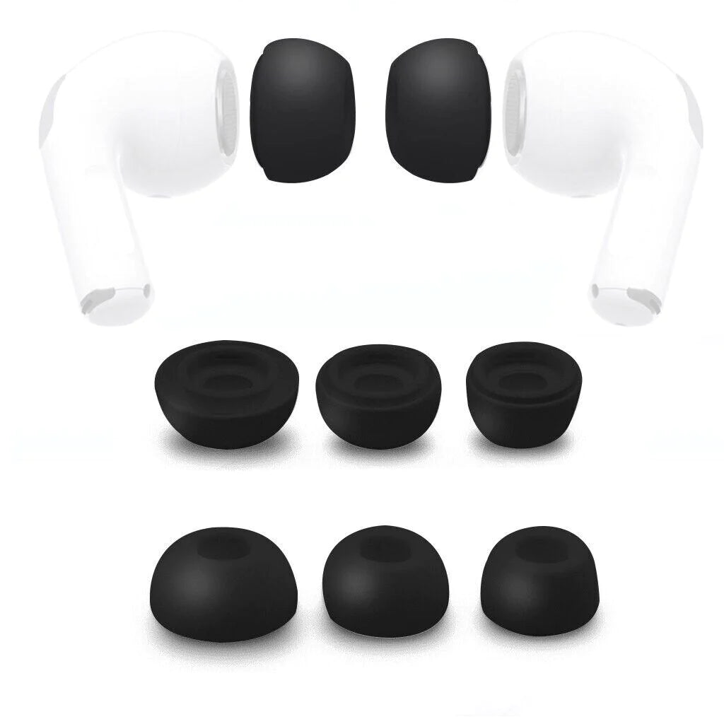 Replacement Ear Tips for Apple Airpods Pro Memory Foam Tips Airpod Pro - 3 Pairs